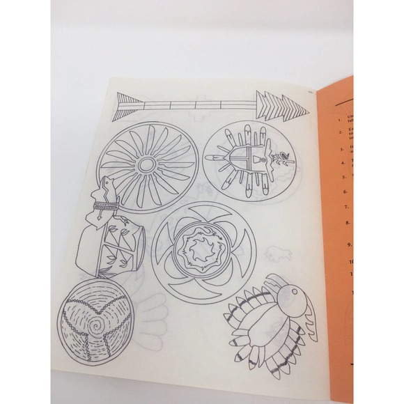 SOUTHWEST IRON ON TRANSFER Celia Totus Enterprises Craft NEW Indian Designs - Picture 11 of 12